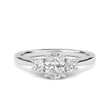 Oval Engagement Rings | Diamond Heaven