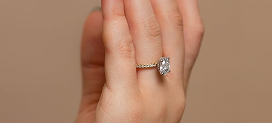 0.25ct Round Diamond Engagement Ring - Diamond Heaven